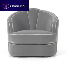 Art Deco armchair Josephinefabricleathersolid wood