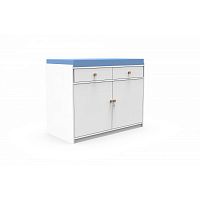 Beech changing table BM01 polyamidepolyurethanewith post