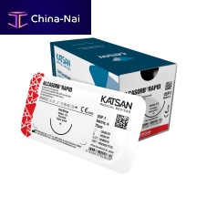 Short-term absorbable suture thread ALCASORB® RAPIDophthalmic surgerywound surgerypediatric general surgery
