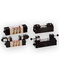 Pneumatic valve 1000 serieselectricfor airaluminum