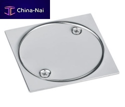 Stainless steel floor drain 802COfor showersquare