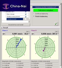 Interface software VM-BALbalancinginstrument