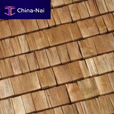 Wood shingle for rooffor facadewall