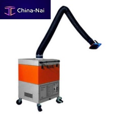 Mobile fume extractor FilterMasterweldingwith extraction arm
