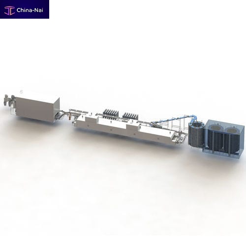 Toast production line Toast production line