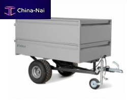 Dump trailer Park Ranger 2150containertowedfor industrial materials