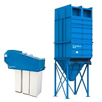 Bag dust collector Dalamatic® pneumatic backblowingstand-alonecompact