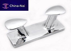 Dock mooring cleat S12150for boatdoublestainless steel