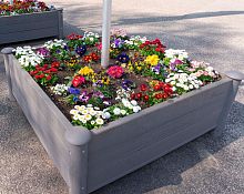 WPC planter squarecustomcontemporary