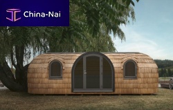Prefab building 3 PANORAMAwoodenwood framingfor hotel rooms