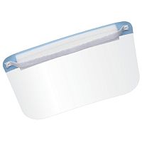 Polyethylene face-shield FS Ihalf-maskunisexwhite