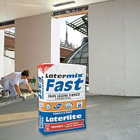 Flooring screed concrete LATERMIX FASTlightweightexpanded clay aggregateinsulated