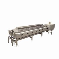 Fish eviscerator machine automatic