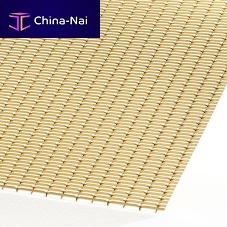 Aluminum metal mesh PC-ALU 6010for interiorfor ceilingsolar shading