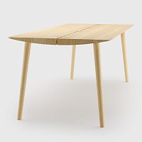 Contemporary table NIKAsolid woodrectangular