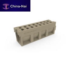 Drainage channel with grating H Rangeconcretefor public spacesfor airport