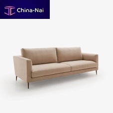 Contemporary sofa LENA fabricgraybeige