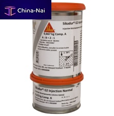 Leak-proofing resin grouting system Sikadur®-52for wall fissuresflaw