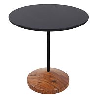 Contemporary high bar table TAIAO teakroundhome