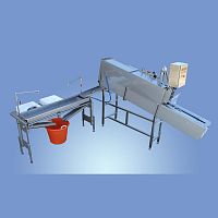 Fish inspection sink for the food industrystainless steel