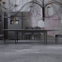 Contemporary table FA302cherrywoodwooden baserectangular