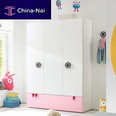 Child's wardrobe MINIMOcontemporarynatural oaklacquered wood