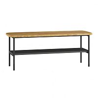 Contemporary bench OV-LA100x35-P35D01woodenwithout backrestwithout armrests