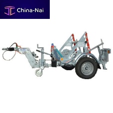 Cable drum trailer RD 150single-axletowedfor cable transport and laying