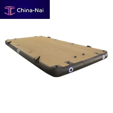 Swim platform inflatablefor yachtsteak