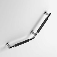 Stainless steel grab bar Gripbrasscornerwall-mounted