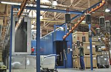 Transport conveyor system industrialoverheadfloor-mounted