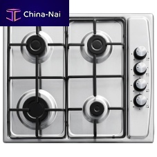 Gas cooktop 410 INOX4 burnerbuilt-inwith knobs