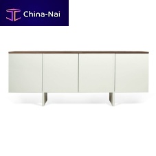 Contemporary sideboard EDGElacquered woodoakwalnut