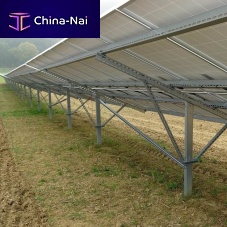Ground-mount PV mounting system aluminium