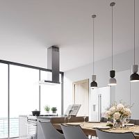 Pendant lamp ZOE S DUOaluminumcontemporarywireless