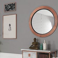 Wall-mounted mirror TUBEfor hotelfor hotel roomscontemporary