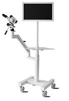 Binocular colposcope ALSCOPEvideotrolley-mounted
