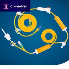 Chemotherapy infusion set KS-IV108-PFwith Y portwith light protectionwith stopcock