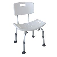 Shower chair BAT-01 bath chairwith backrestheight-adjustable