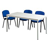 Contemporary table TRB140/Imelaminemetal baserectangular