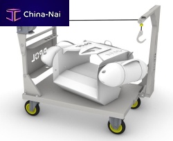 Handling trolley DPOL® Liftertransportfor docksaluminum