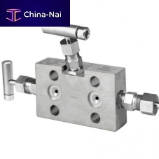 2-channel manifold MB5-23stainless steelgasflange