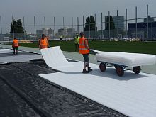 Ground stabilization geogrid NIDASPORT®drainagepatiopolypropylene