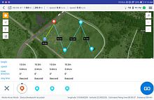 Control software monitoringfor mappingfor drones