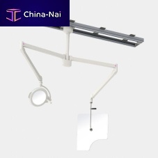 X-ray radiation shielding screen 354/P76/LEDceiling-mountedwith windowwith surgical lamp