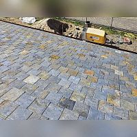 Flat roofing Multi Colorslateroof tile looklightweight