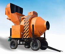 Electric concrete mixer SAFARI seriesmobilereversing drumautomatic