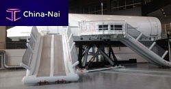 Aircraft simulation cabin CEETtrainingwith enclosed cockpitfull