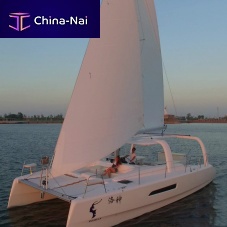 Catamaran ROSELLA 36Ccruisingwith bowsprit