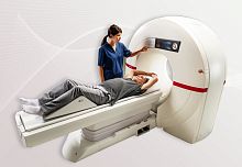 CT scanner SpotLightfor cardiovascular tomography